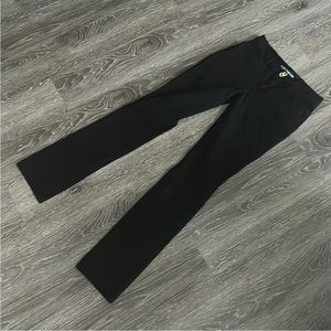 DWELL Black Fitted Stretch Pants, 27